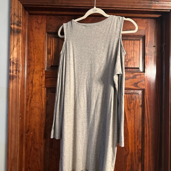 Light Gray Cold Shoulder Dress by All Saints - Picture 4 of 4